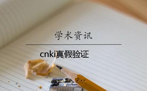 cnki真假验证